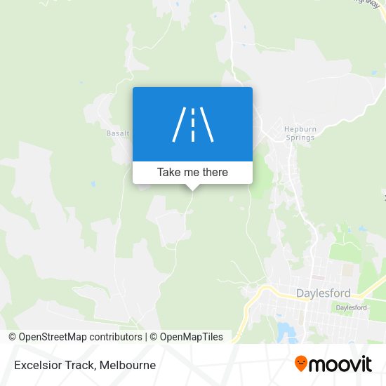 Excelsior Track map
