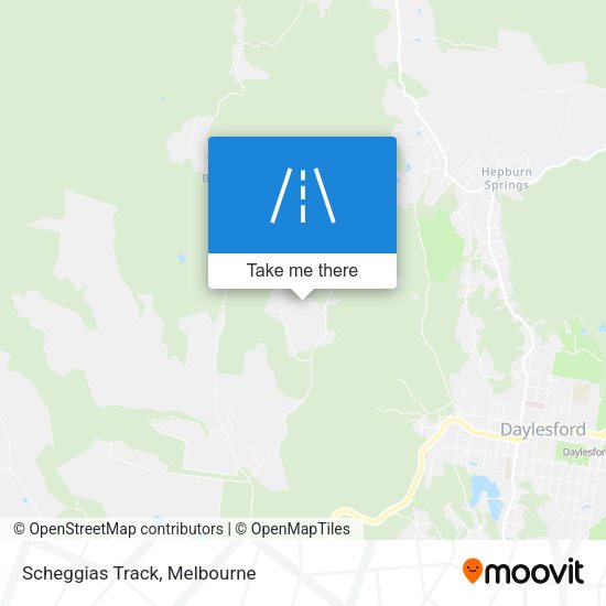 Scheggias Track map