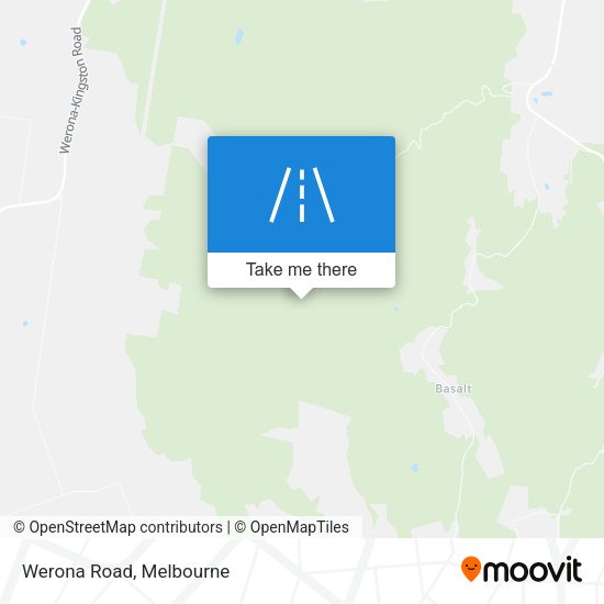 Werona Road map
