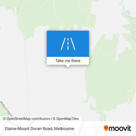 Elaine-Mount Doran Road map