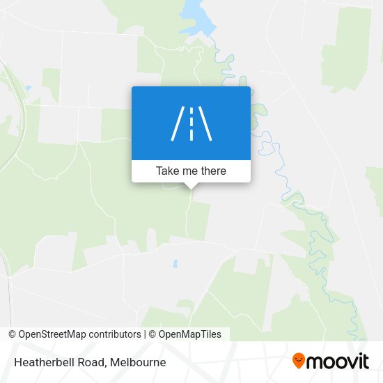 Heatherbell Road map