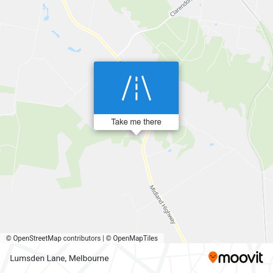 Lumsden Lane map
