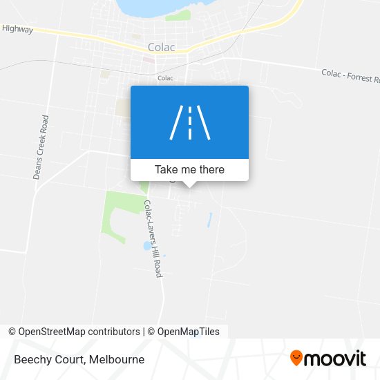 Beechy Court map