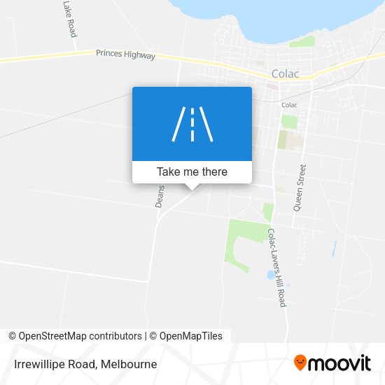 Irrewillipe Road map