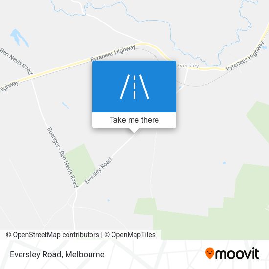 Eversley Road map