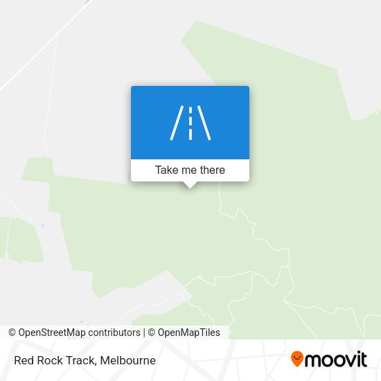 Red Rock Track map