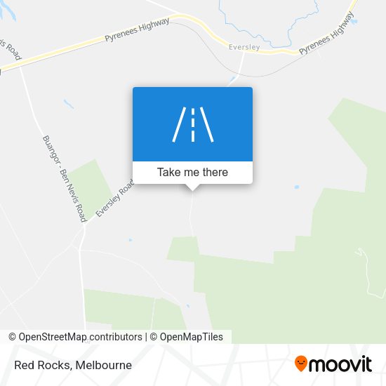 Red Rocks map