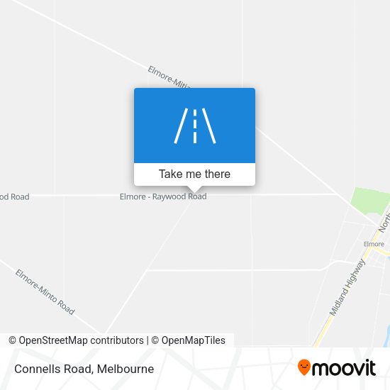 Connells Road map