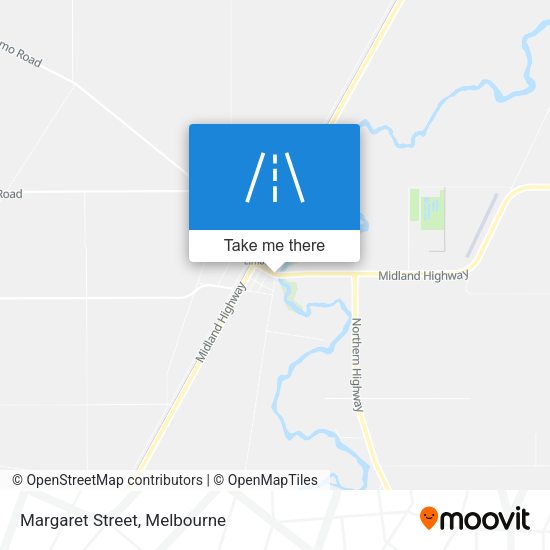 Margaret Street map