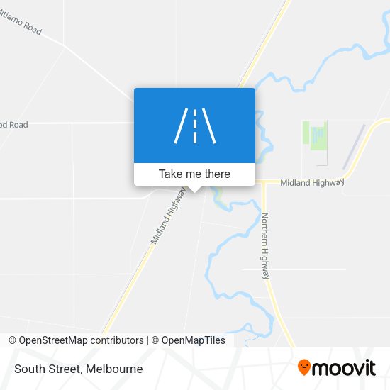 South Street map