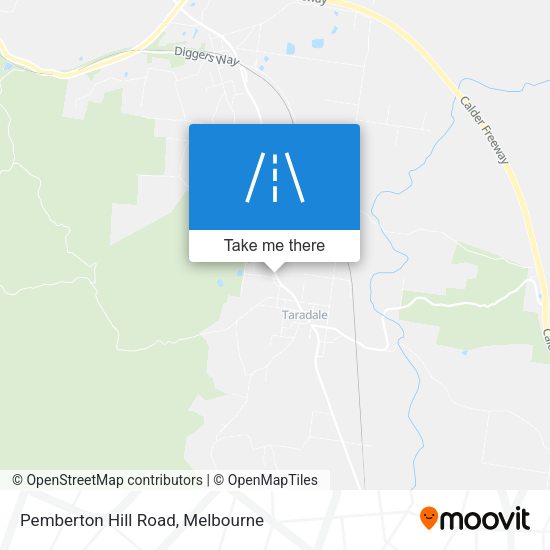 Pemberton Hill Road map