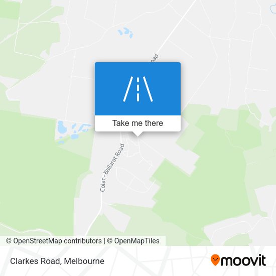 Clarkes Road map