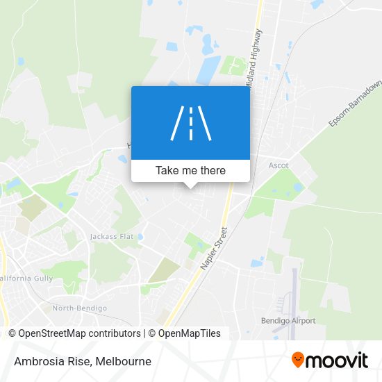 Ambrosia Rise map