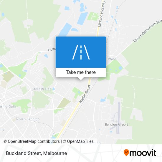 Buckland Street map