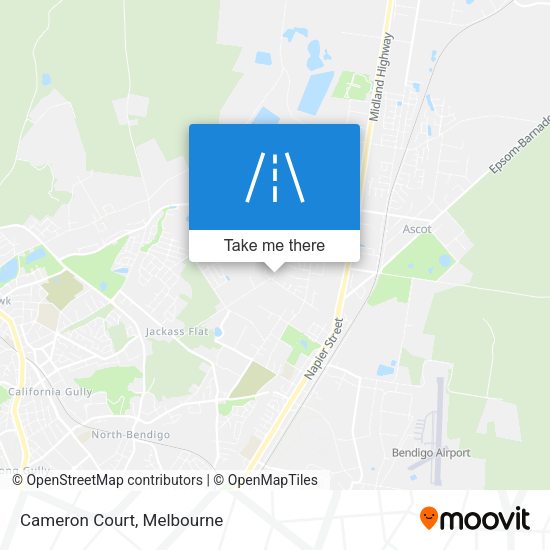 Cameron Court map