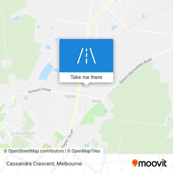 Cassandra Crescent map