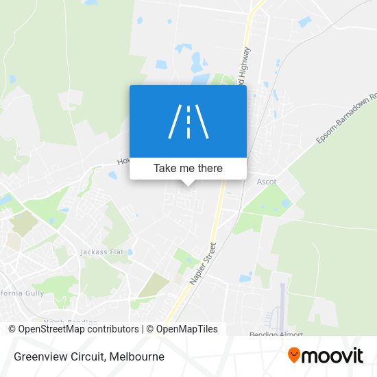 Greenview Circuit map