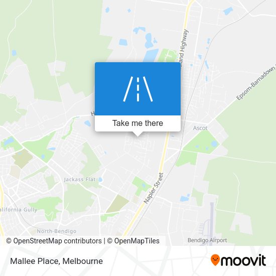 Mallee Place map