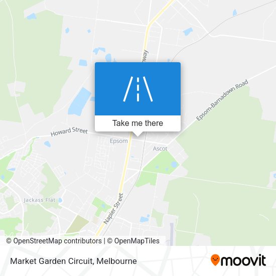 Market Garden Circuit map