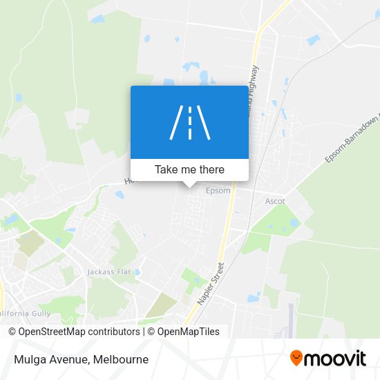 Mulga Avenue map