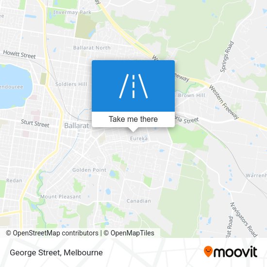 George Street map