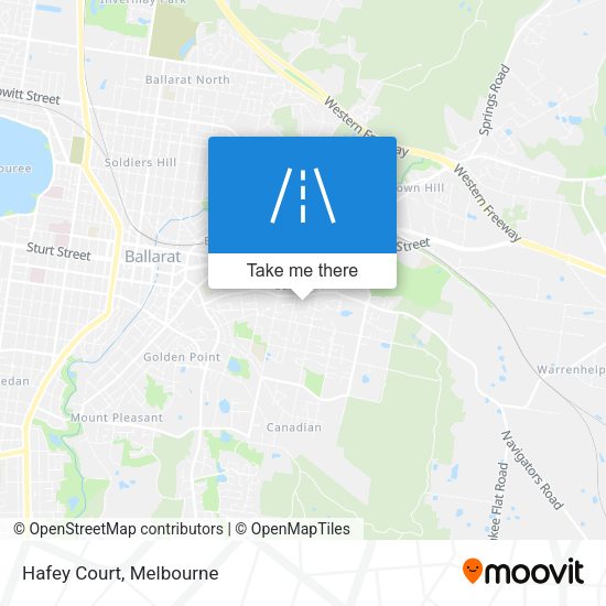 Hafey Court map