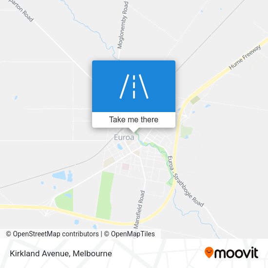 Kirkland Avenue map