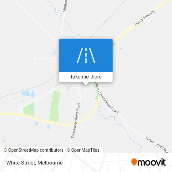 White Street map