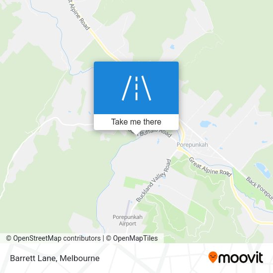 Barrett Lane map