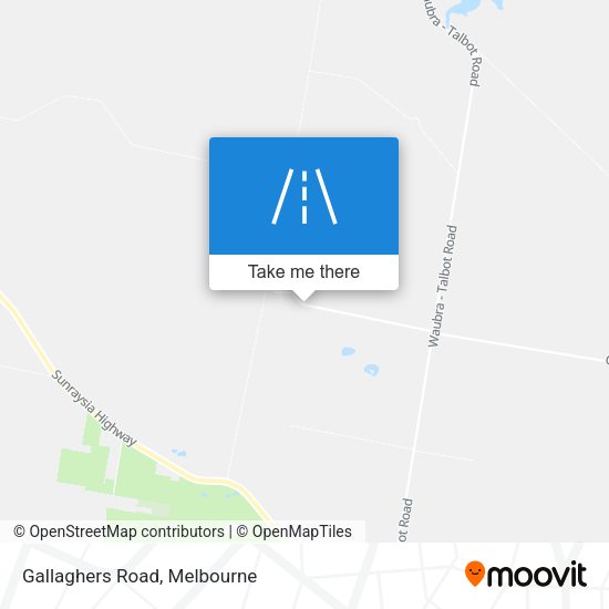 Gallaghers Road map
