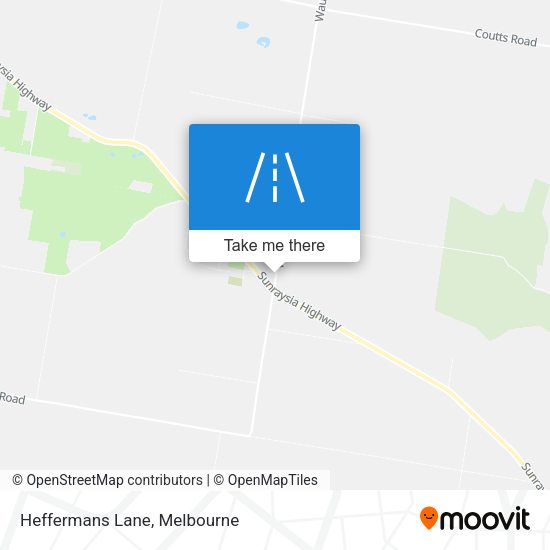 Heffermans Lane map