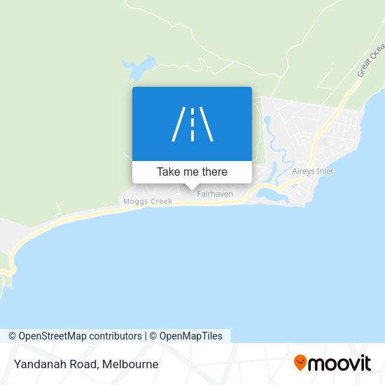 Yandanah Road map