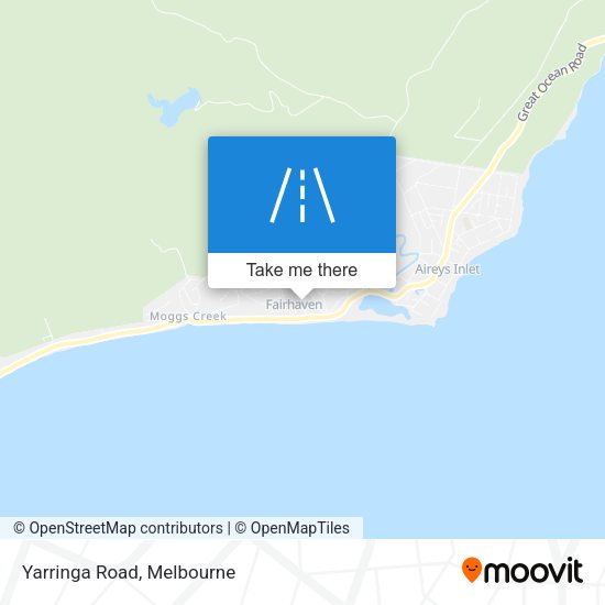 Yarringa Road map