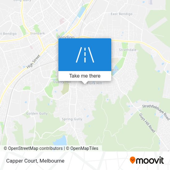 Capper Court map