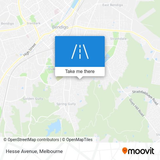Hesse Avenue map