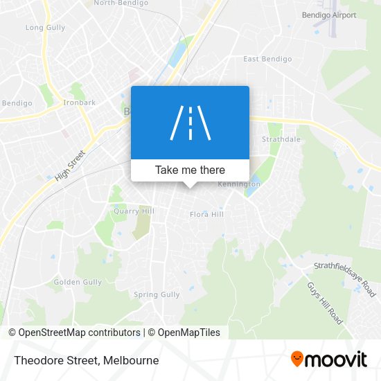 Theodore Street map