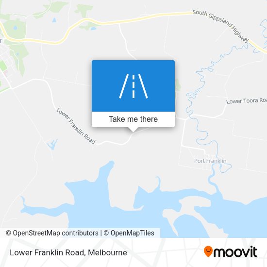 Lower Franklin Road map