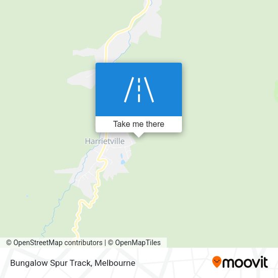 Bungalow Spur Track map
