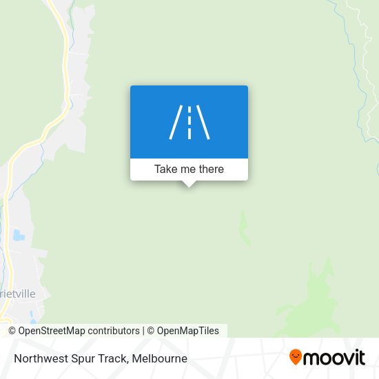 Northwest Spur Track map