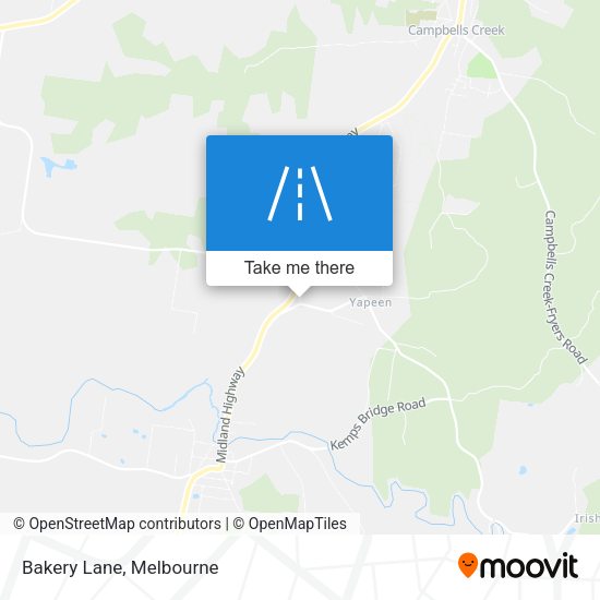 Bakery Lane map