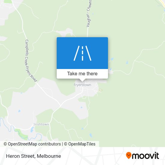 Heron Street map