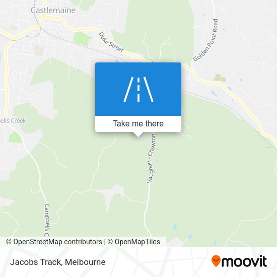 Jacobs Track map