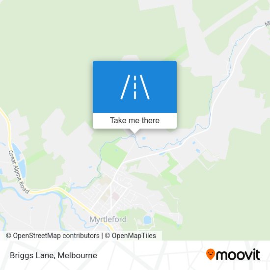 Briggs Lane map