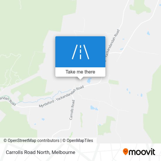Carrolls Road North map