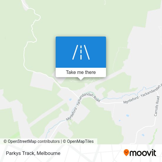 Parkys Track map