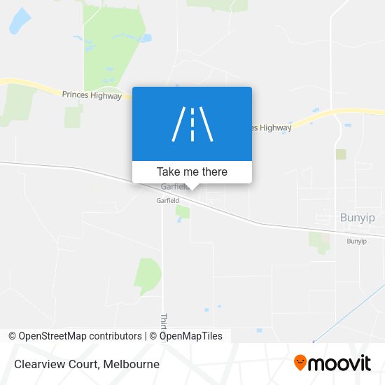 Clearview Court map