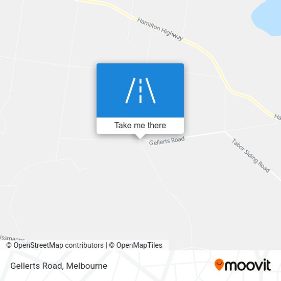 Gellerts Road map