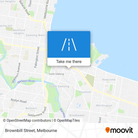 Brownbill Street map