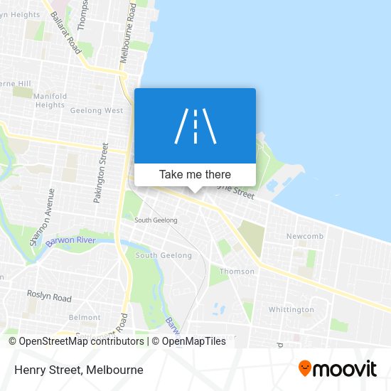 Henry Street map
