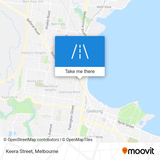 Keera Street map